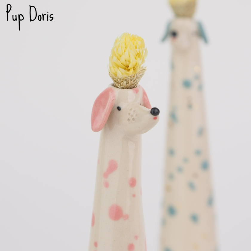 Weirdo Pup Vase Pre-order (limited availability of 10 pcs)