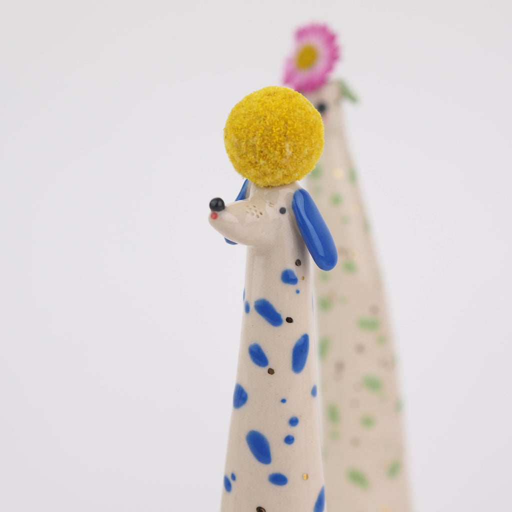Golden Dots Collection: Perry the Weirdo Pup Vase