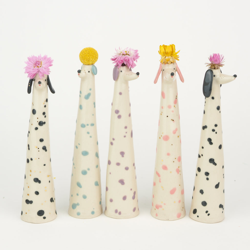 Golden Dots Collection: Milo the Weirdo Pup Vase