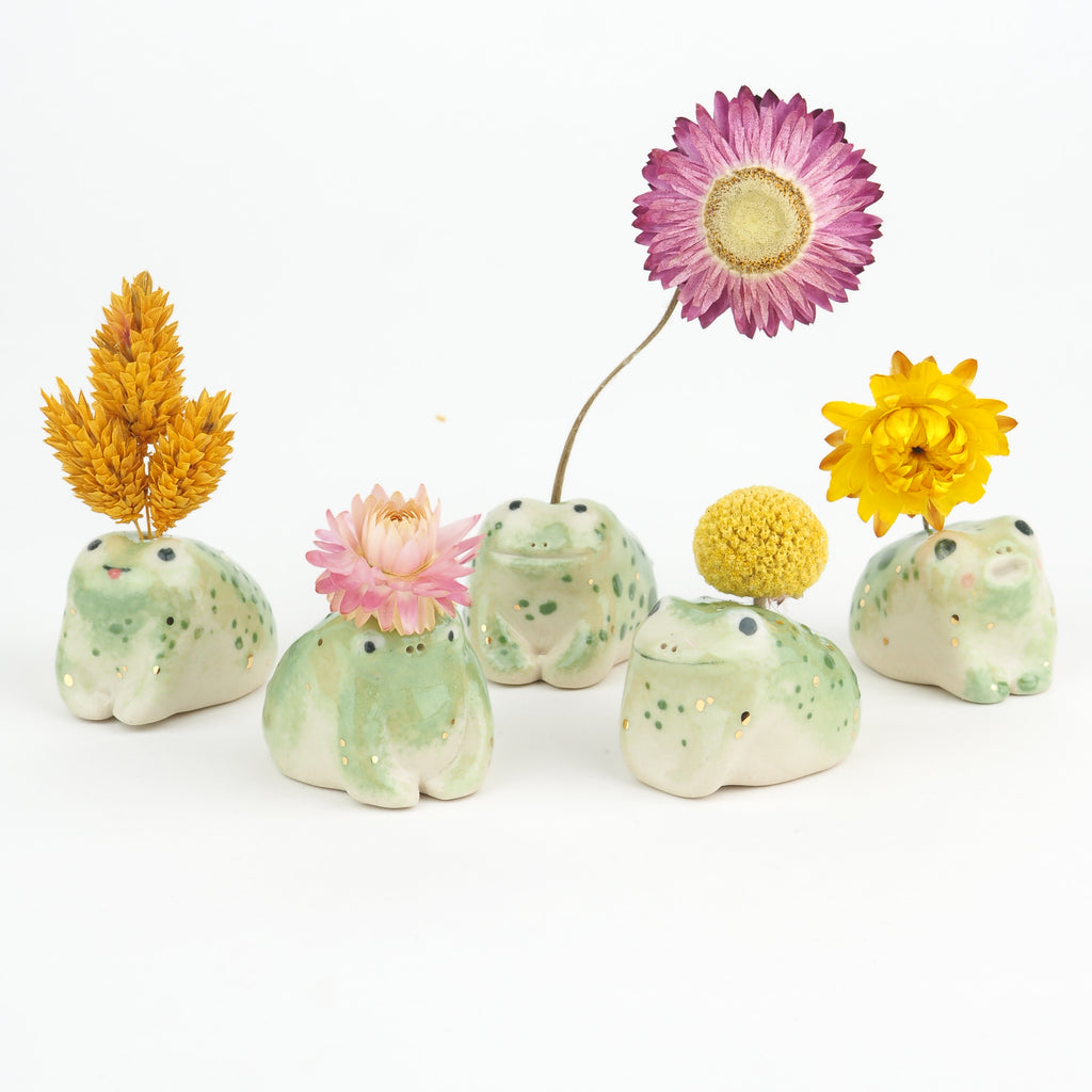 Seconds Collection: Flower Frog