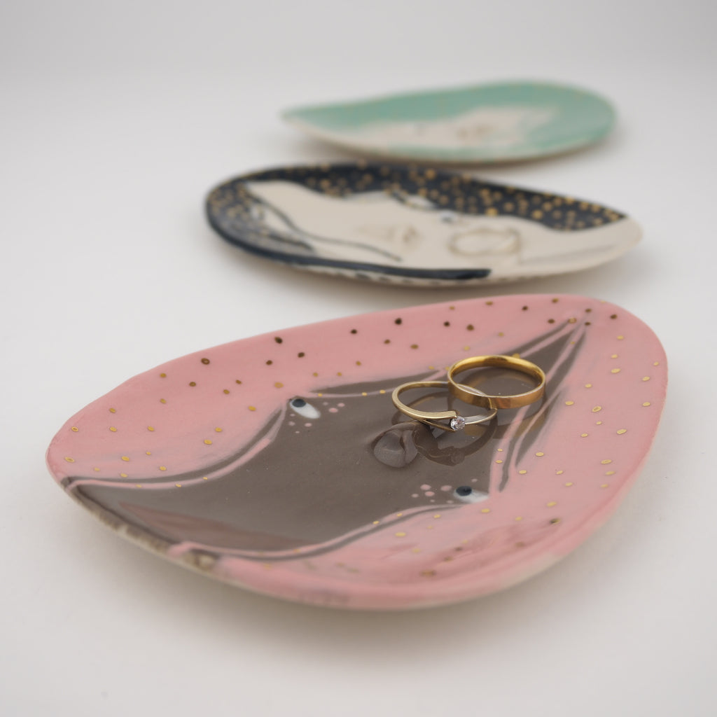 Golden Dots Collection: Ella the Jewelry DIsh
