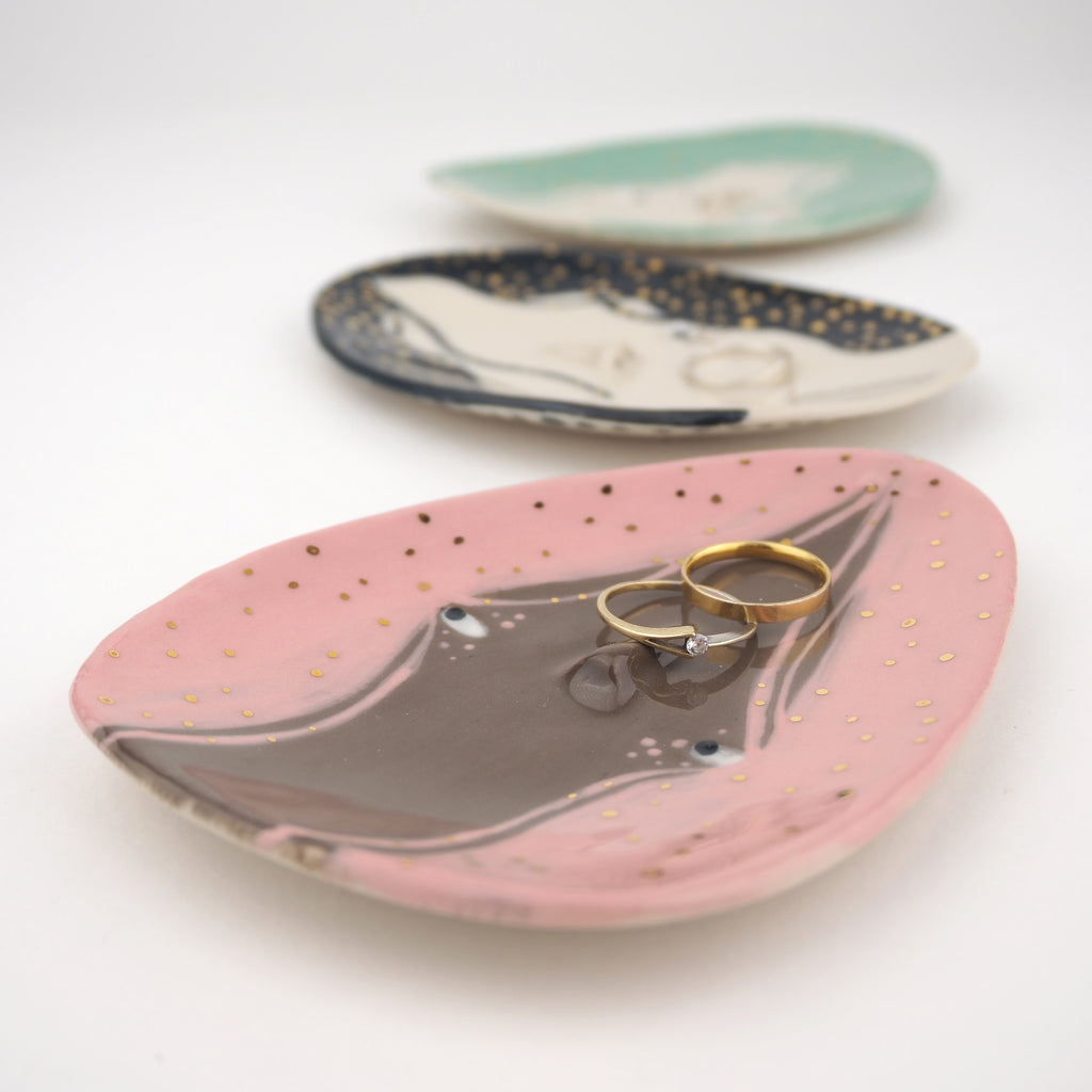 Golden Dots Collection: Nicolette the Jewelry Dish