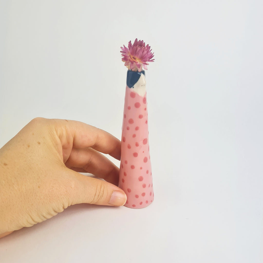 Seconds Collection: Marina the Short Bud Vase