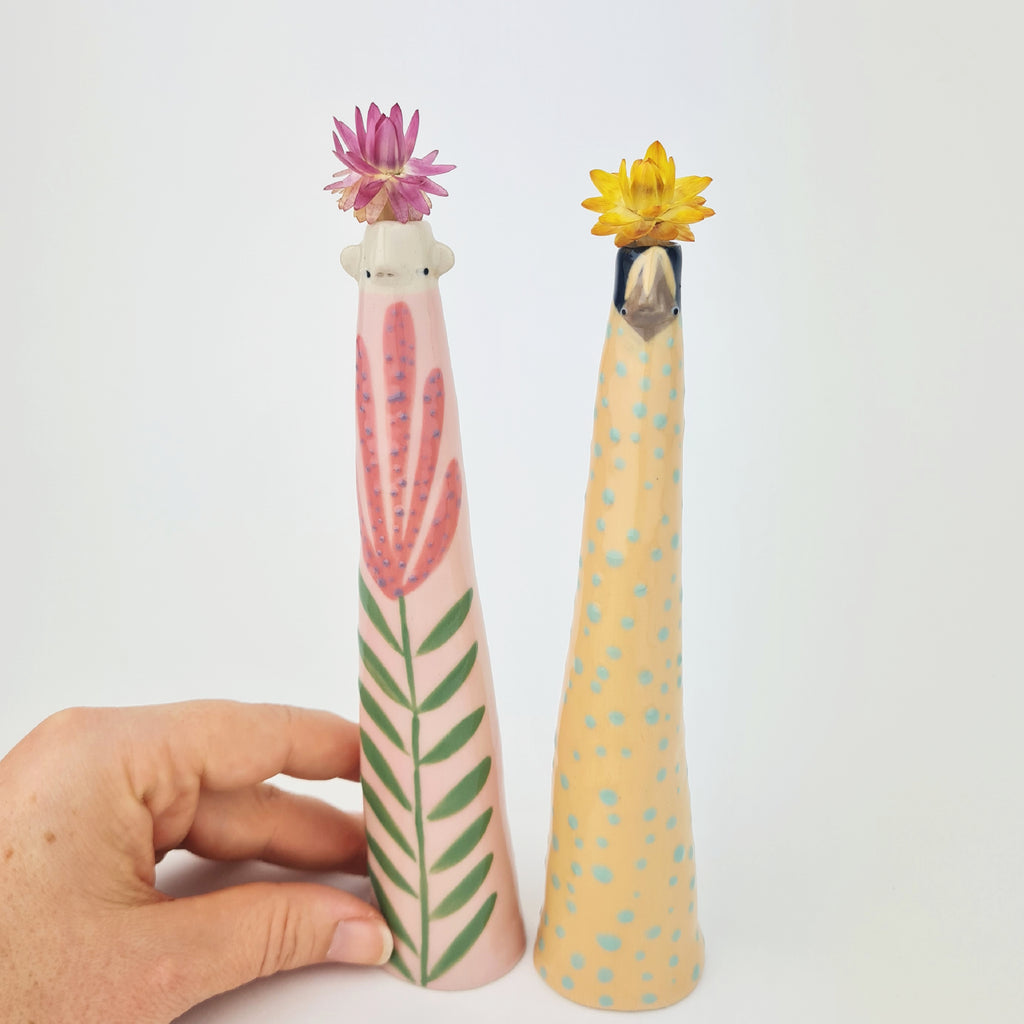Leslie the Weirdo Bud Vase
