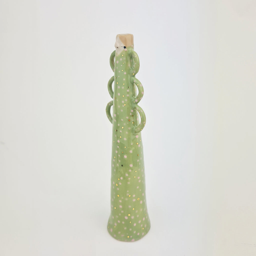 Golden Dots Collection: Emanuelle the Weirdo Bud Vase