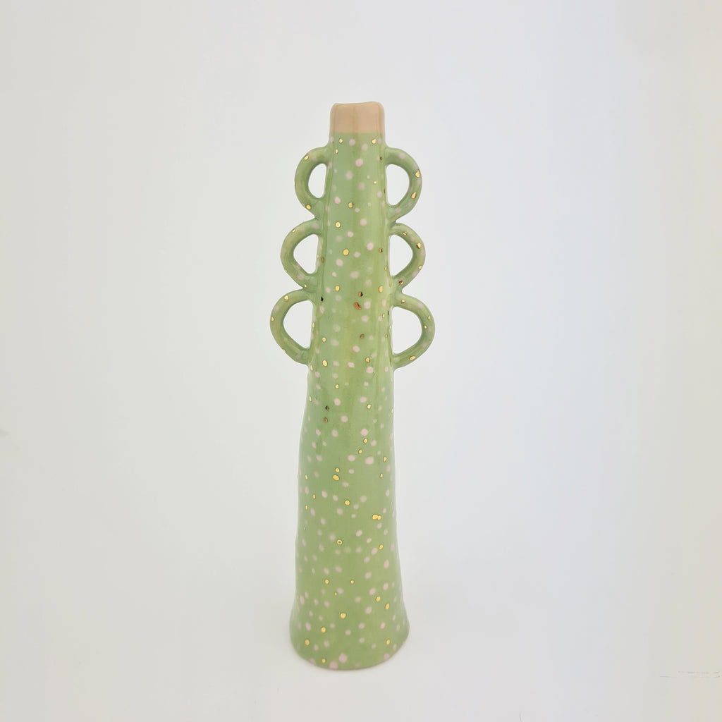 Golden Dots Collection: Emanuelle the Weirdo Bud Vase