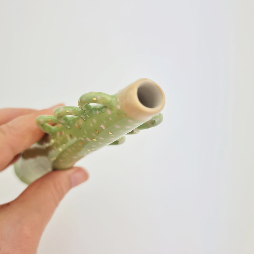 Golden Dots Collection: Emanuelle the Weirdo Bud Vase