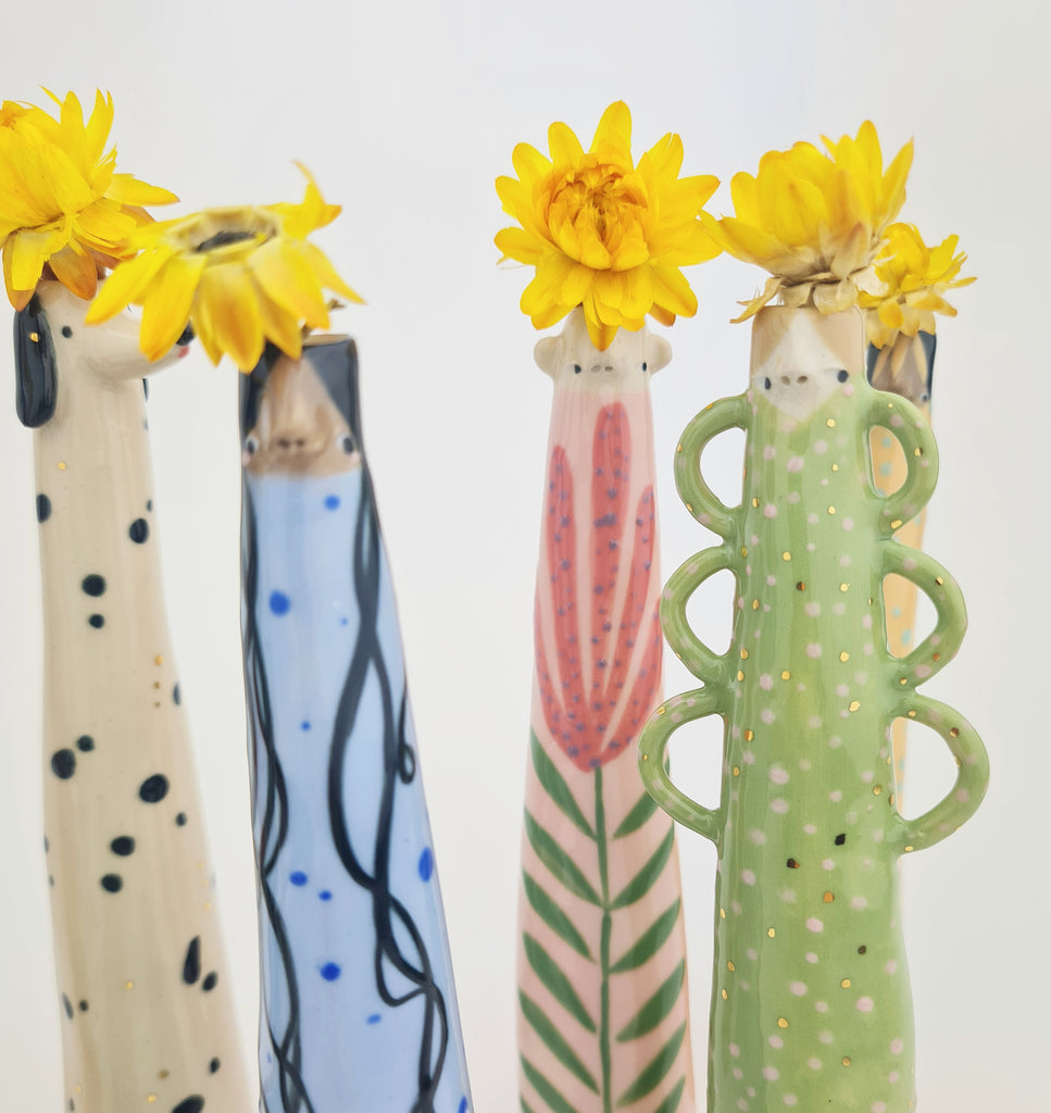 Leslie the Weirdo Bud Vase