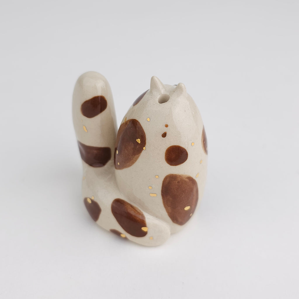 Chunky Kitty Vase