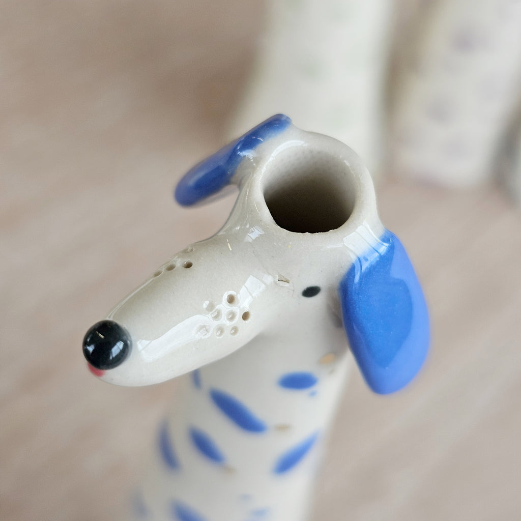 Golden Dots Collection: Perry the Weirdo Pup Vase