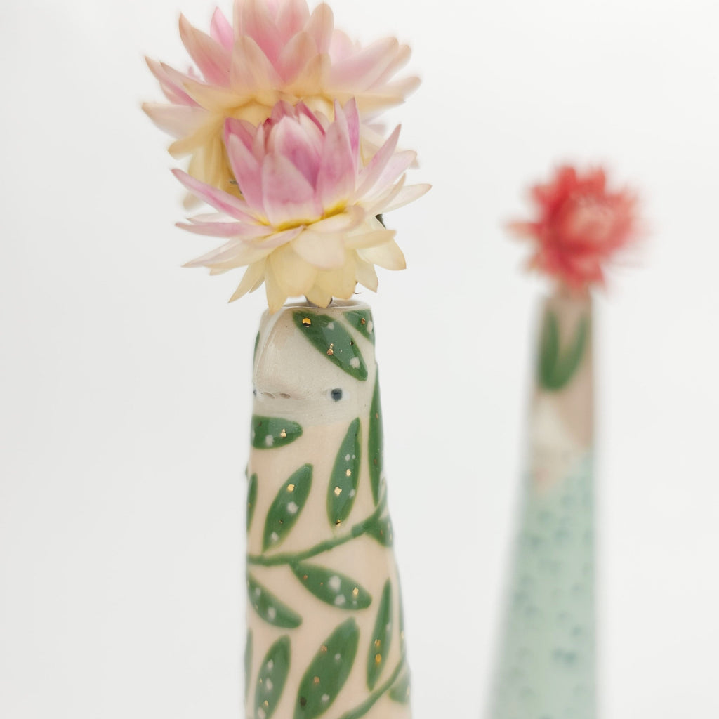 Golden Dots Collection: Sophie the Weirdo Bud Vase