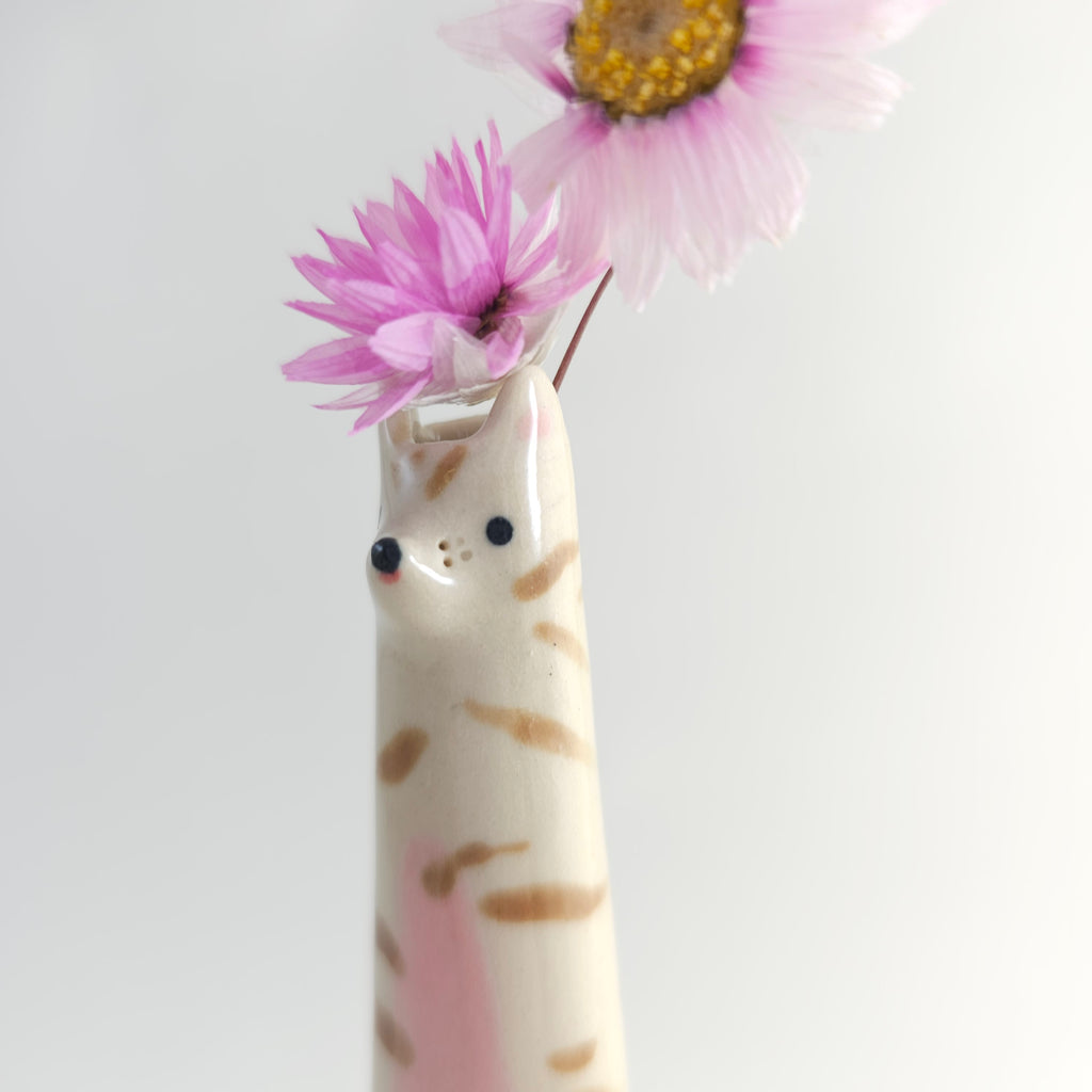 Molly the Kitty Vase