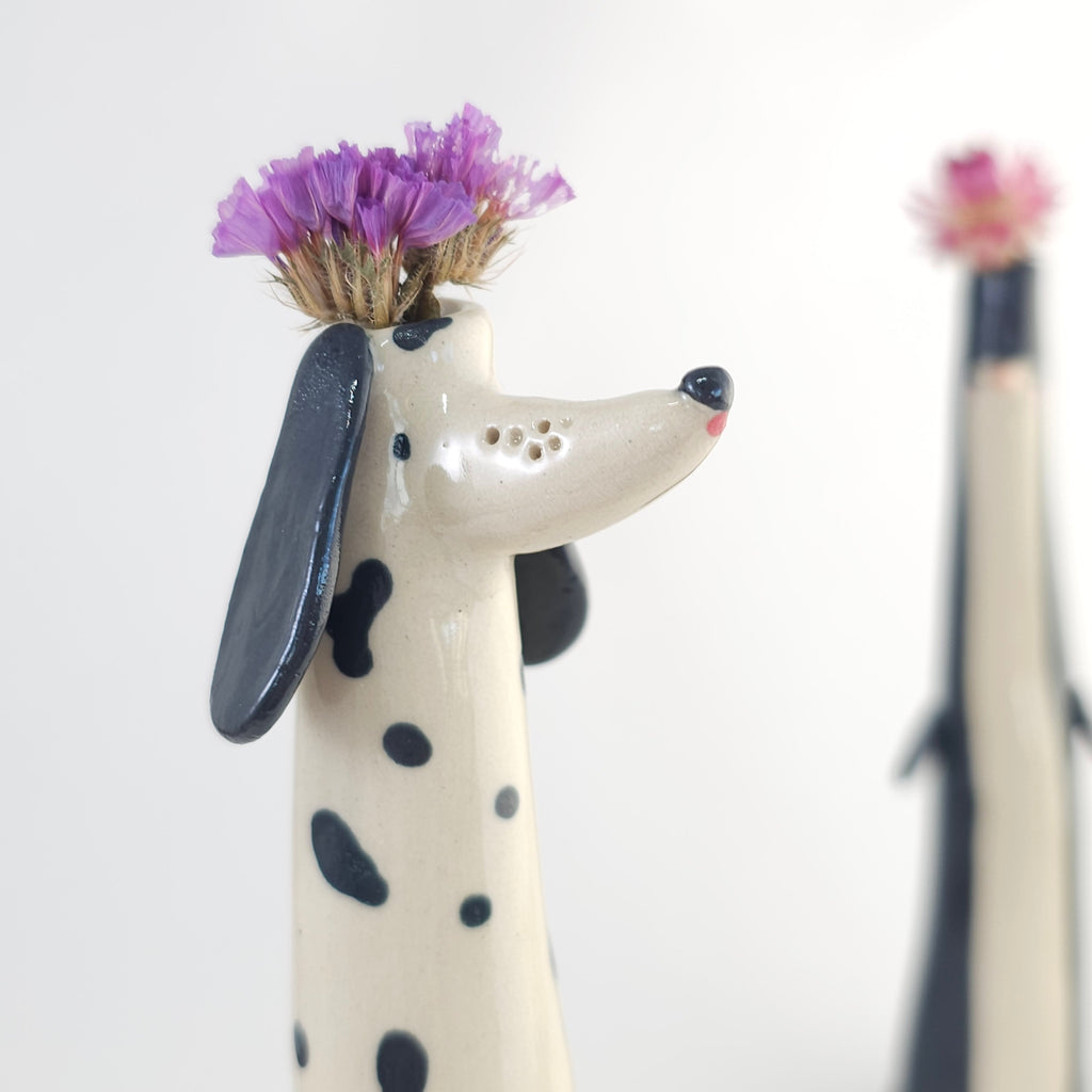 Meadows the Weirdo Pup Vase