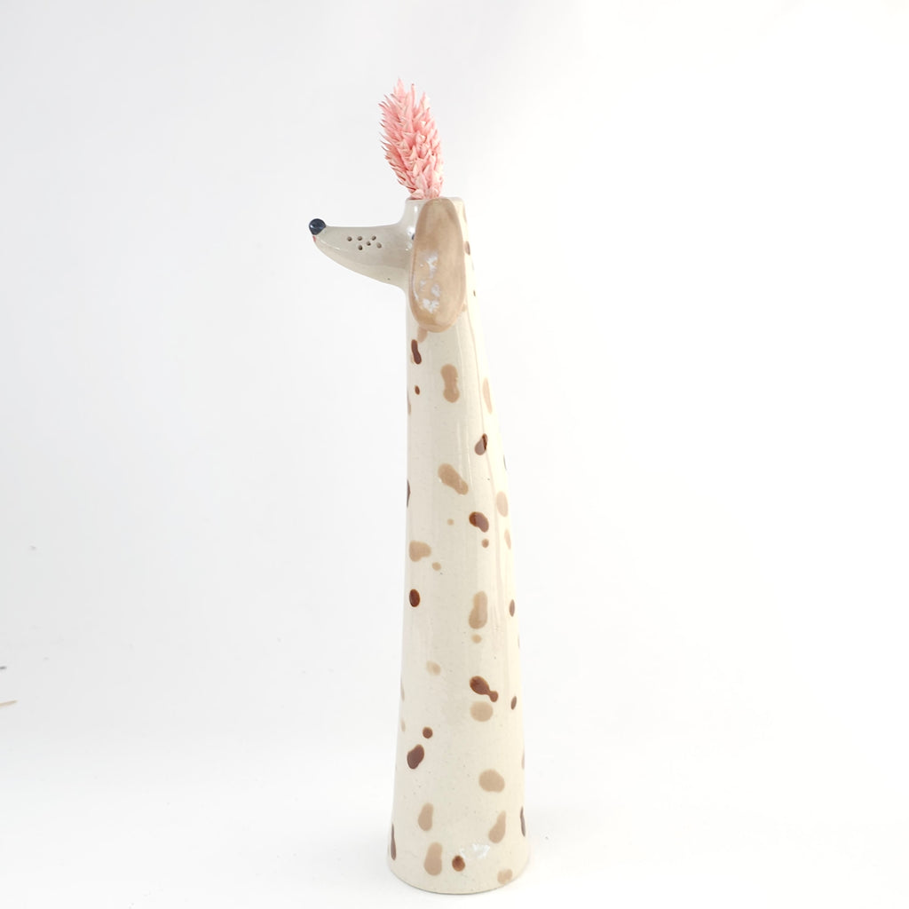 Bella the Weirdo Pup Vase (multicolor)