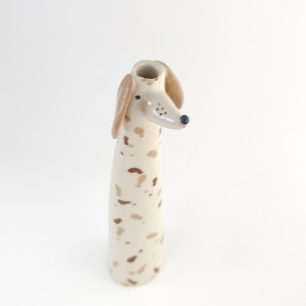 Bella the Weirdo Pup Vase (multicolor)