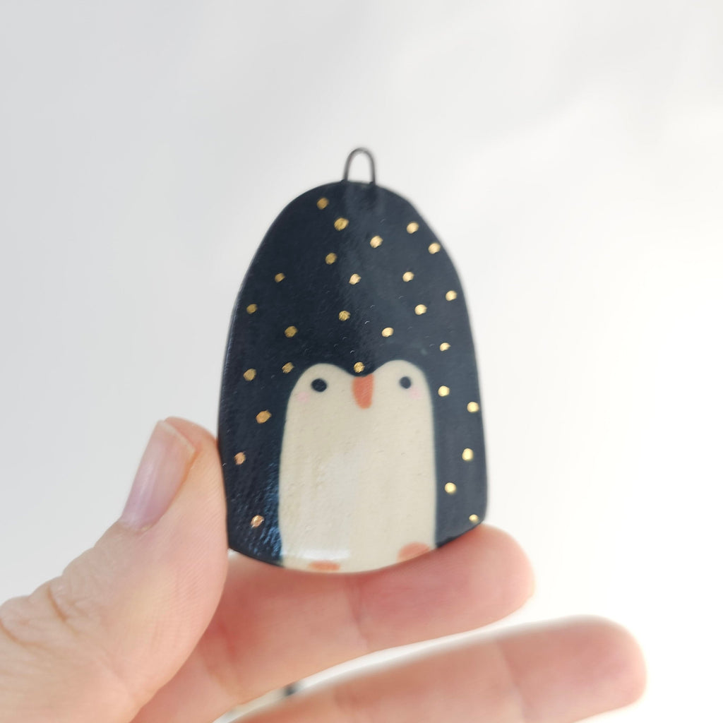 Small Penguin Christmas Ornament