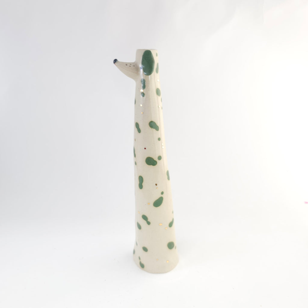 Golden Dots Collection: Mozart the Weirdo Pup Vase