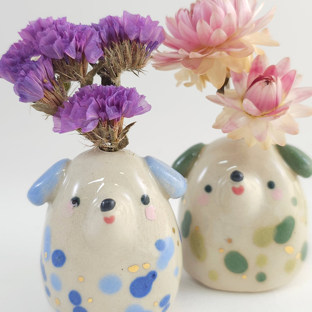 Flower Pups (100% handmade)
