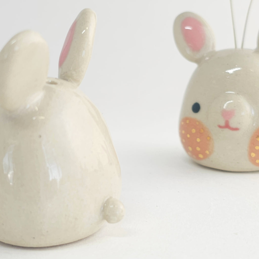 Flower Bunnies (100% handmade)