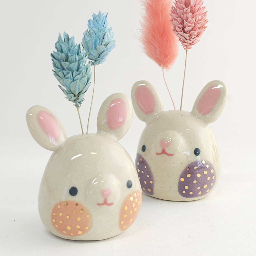 Flower Bunnies (100% handmade)