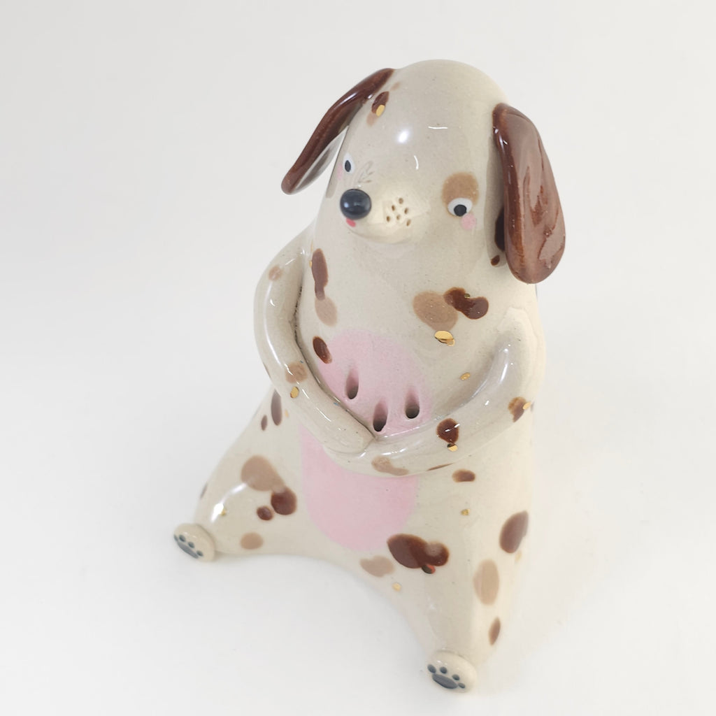 Golden Dots Collection: Lucky the Pup Sculpture