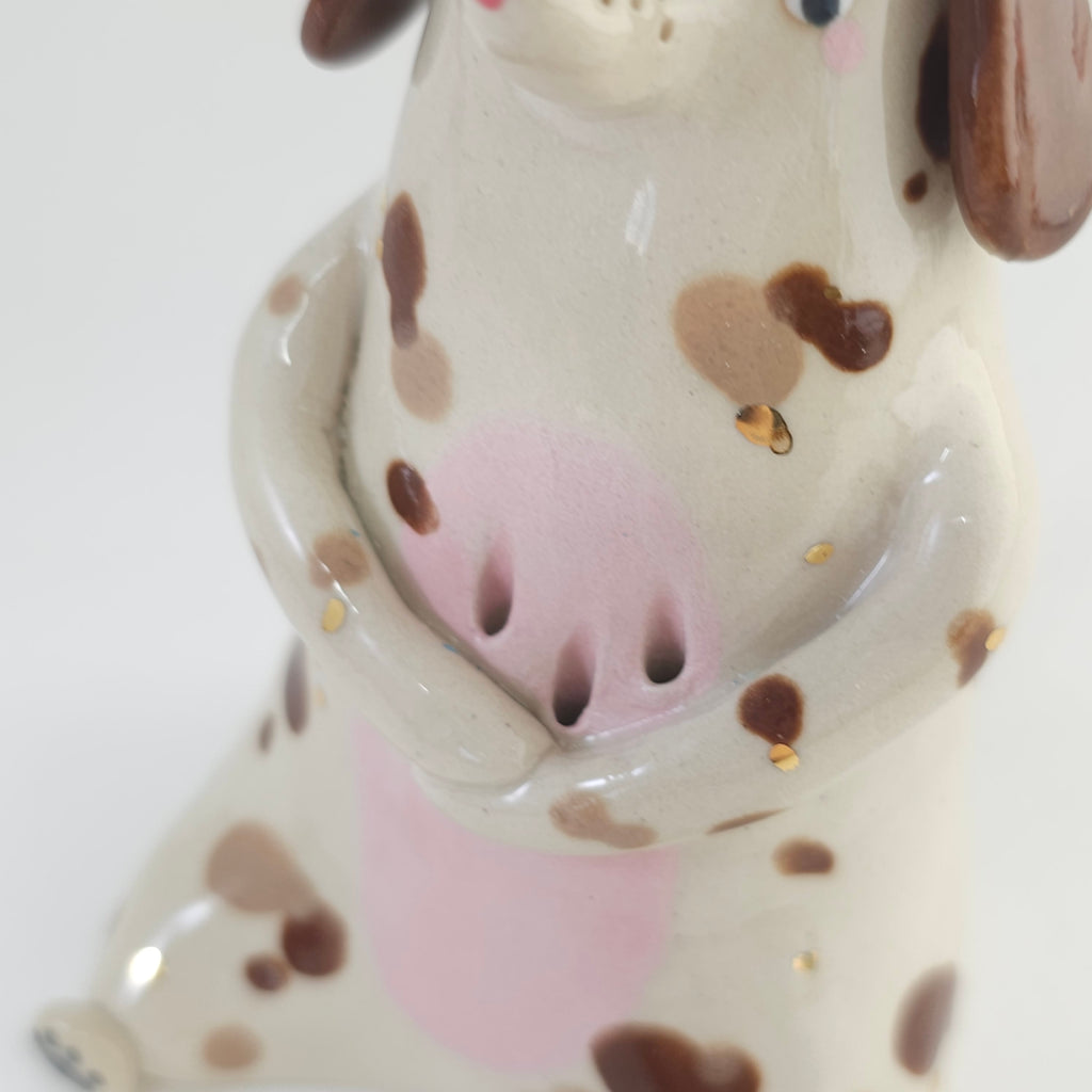 Golden Dots Collection: Lucky the Pup Sculpture