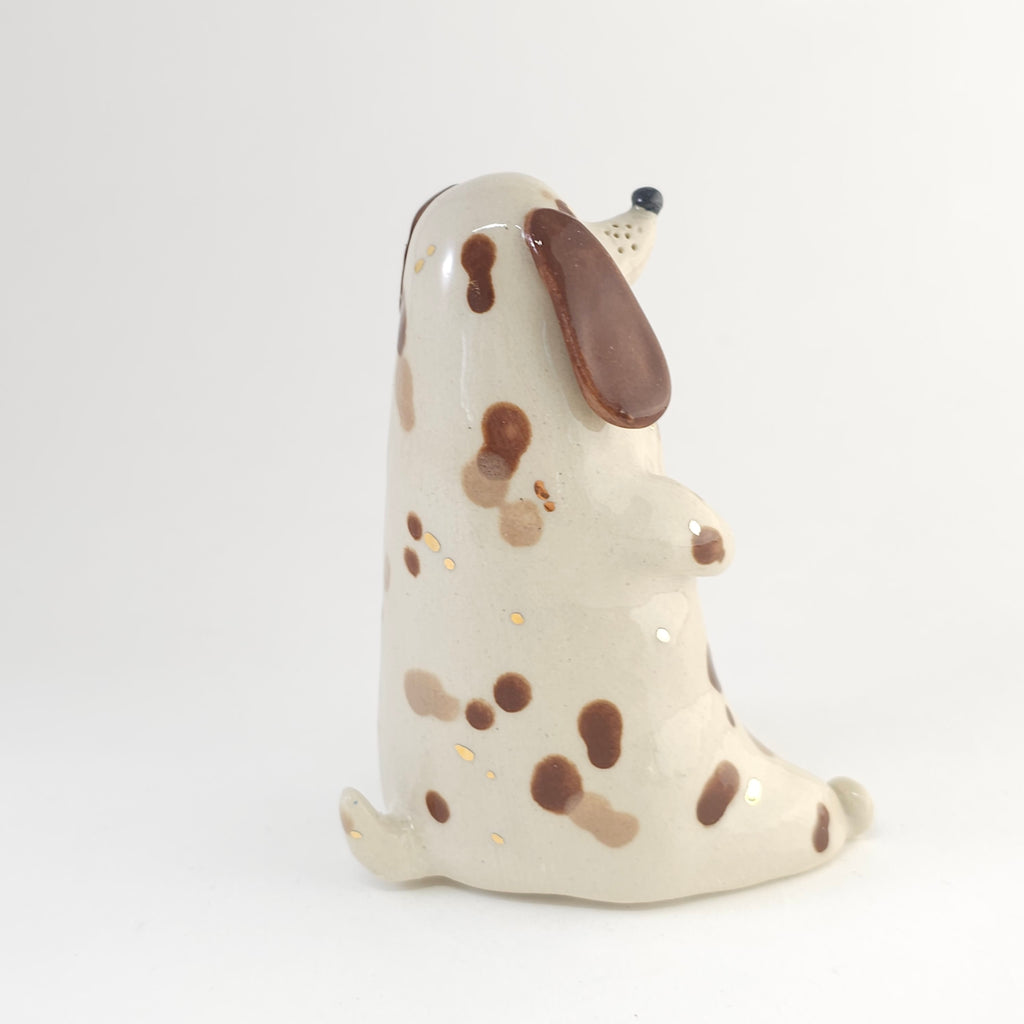 Golden Dots Collection: Lucky the Pup Sculpture