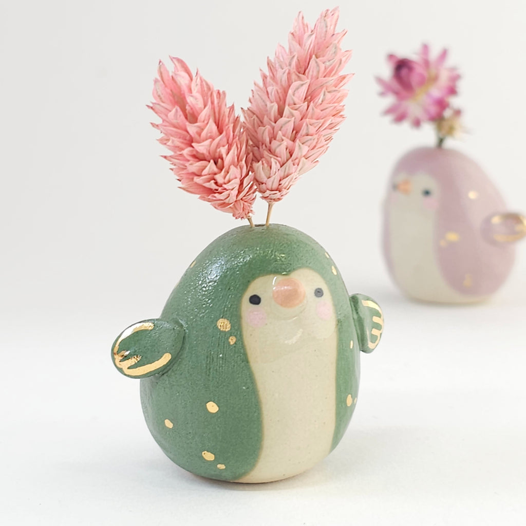Flower Birds (100% handmade)
