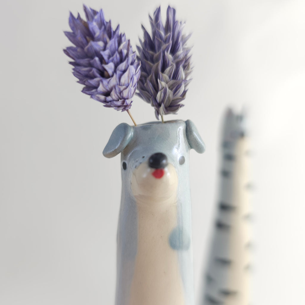 Cookie the Weirdo Pup Vase