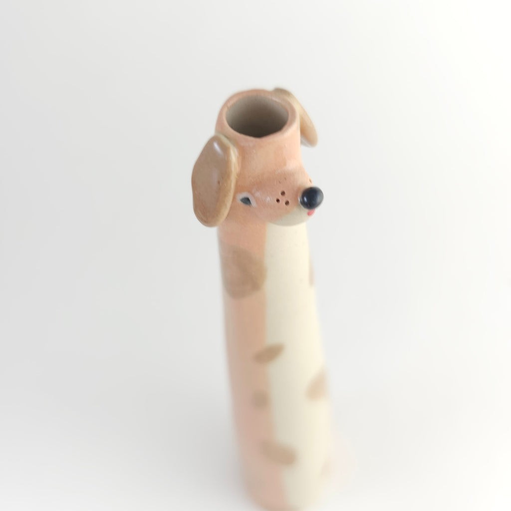 Elvis the Weirdo Pup Vase