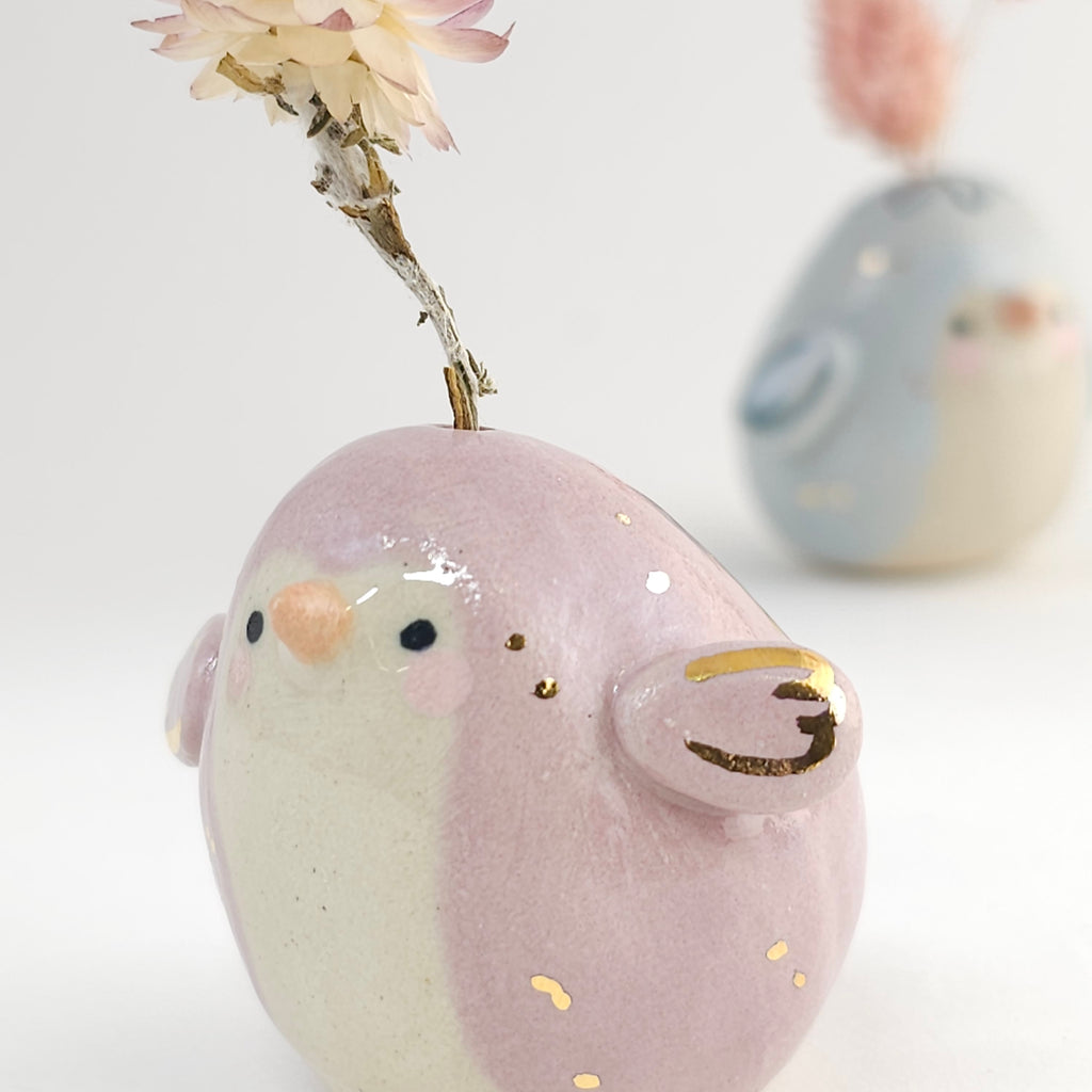 Flower Birds (100% handmade)