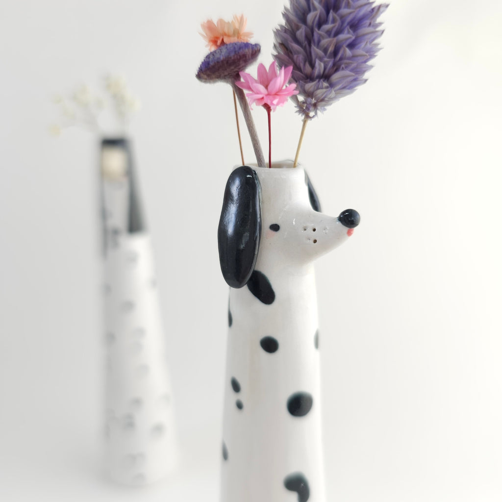 Macy the Weirdo Pup Vase