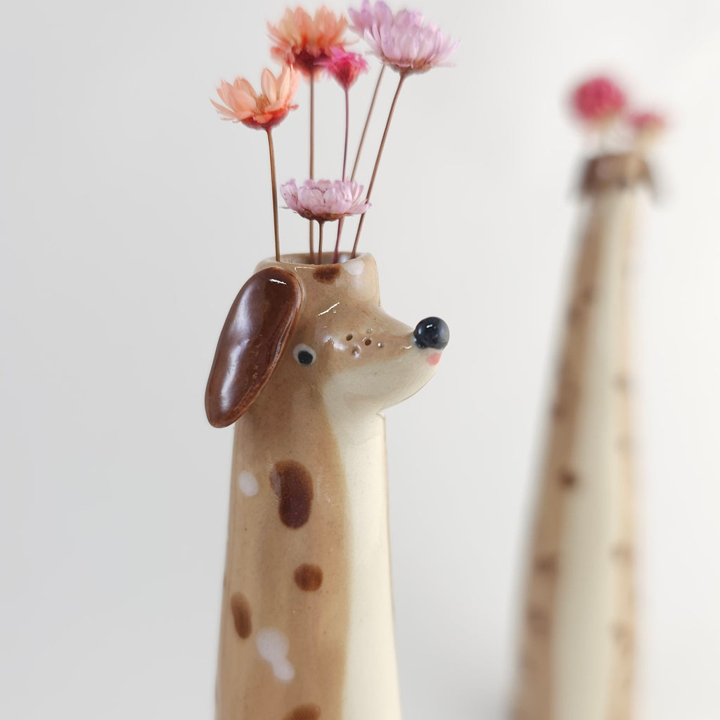 Rocket the Weirdo Pup Vase
