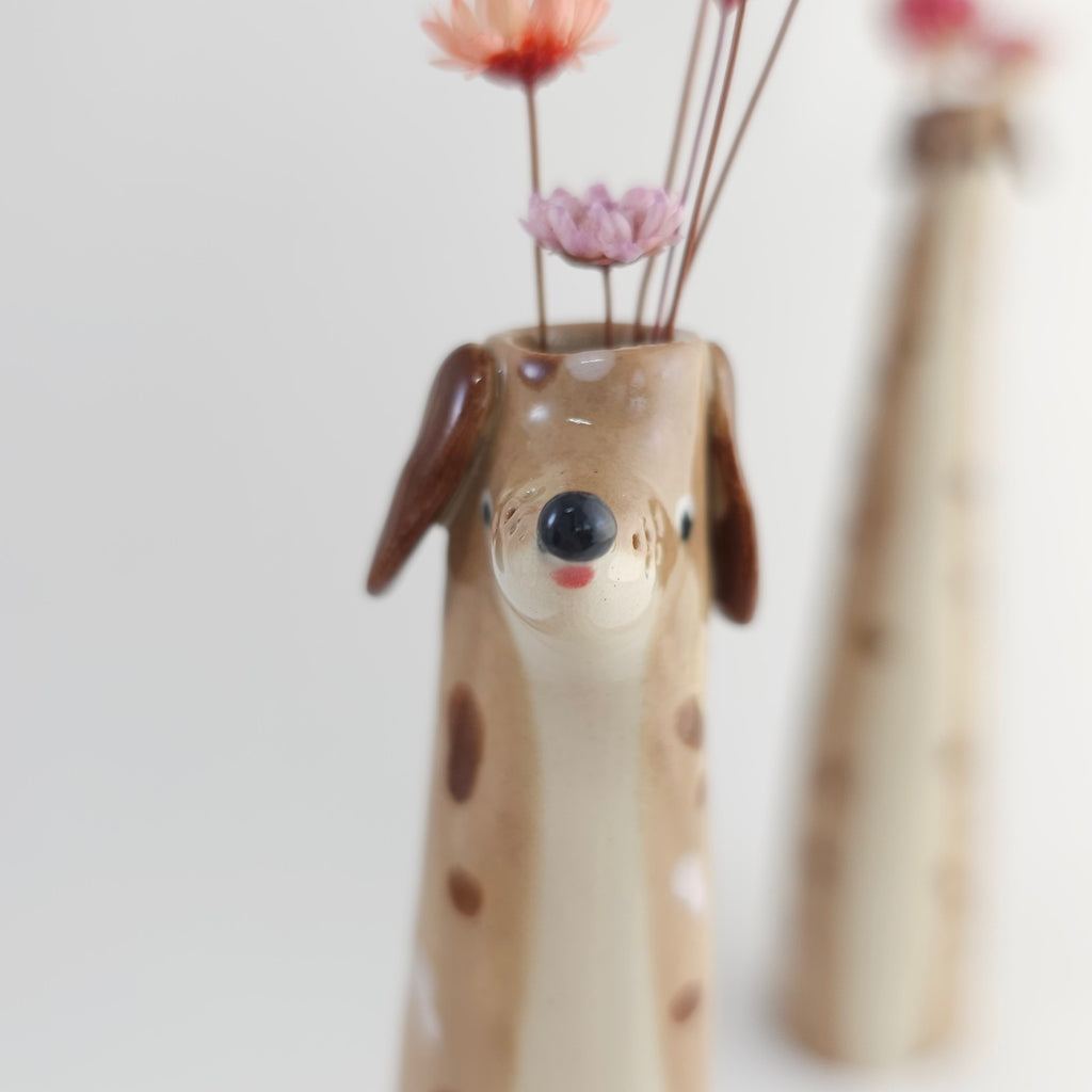 Rocket the Weirdo Pup Vase