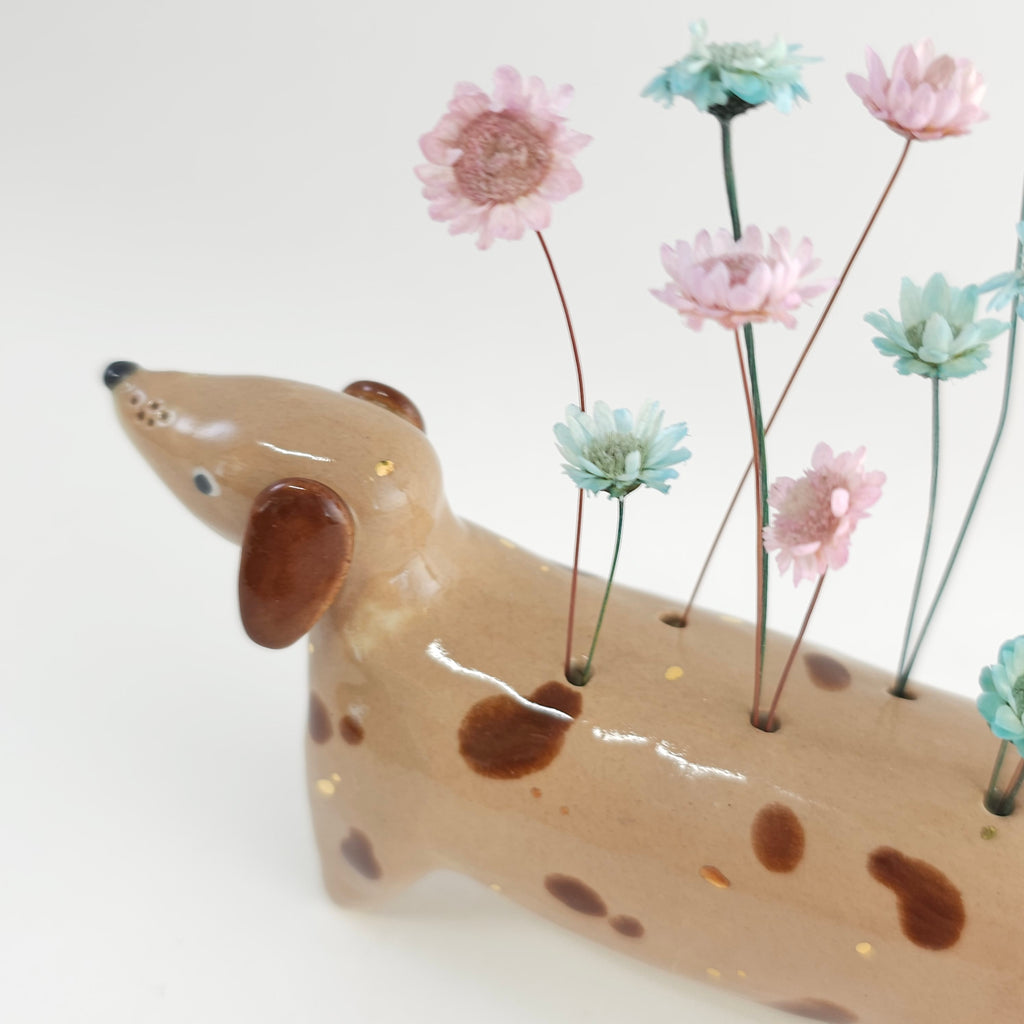Poppy the Pup Sculpture