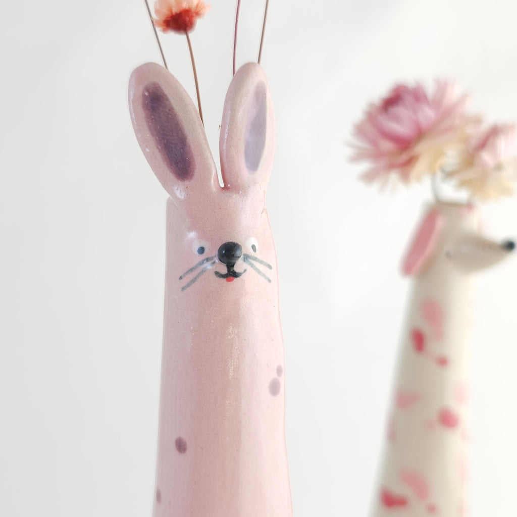 Seconds Collection: Hopper the Wonky Bunny Vase