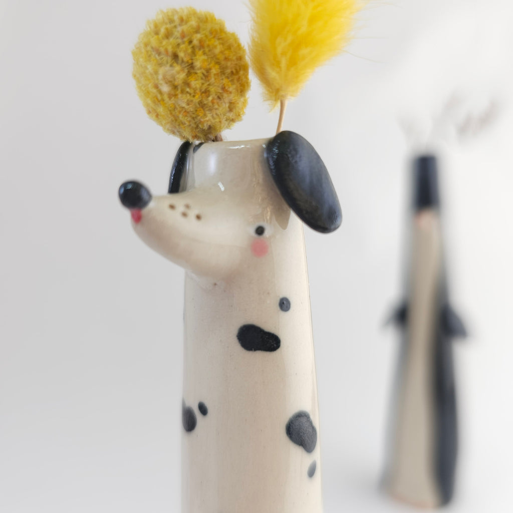 Doodle the Wonky Pup Vase