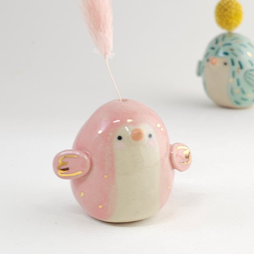Flower Birds (100% handmade)