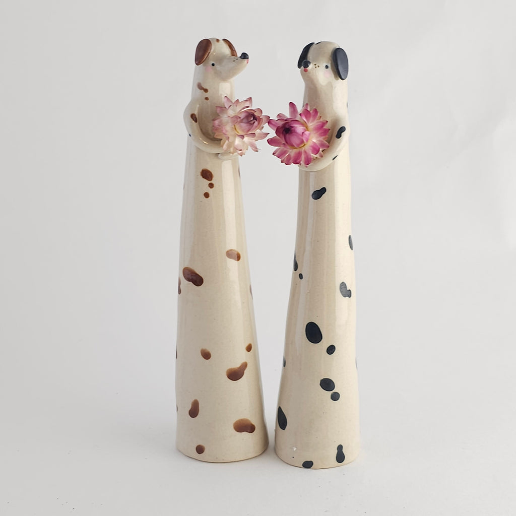 Henry the Wonky Pup Vase