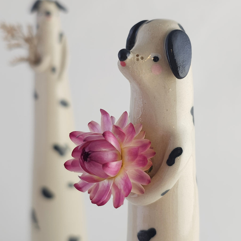 Henry the Wonky Pup Vase