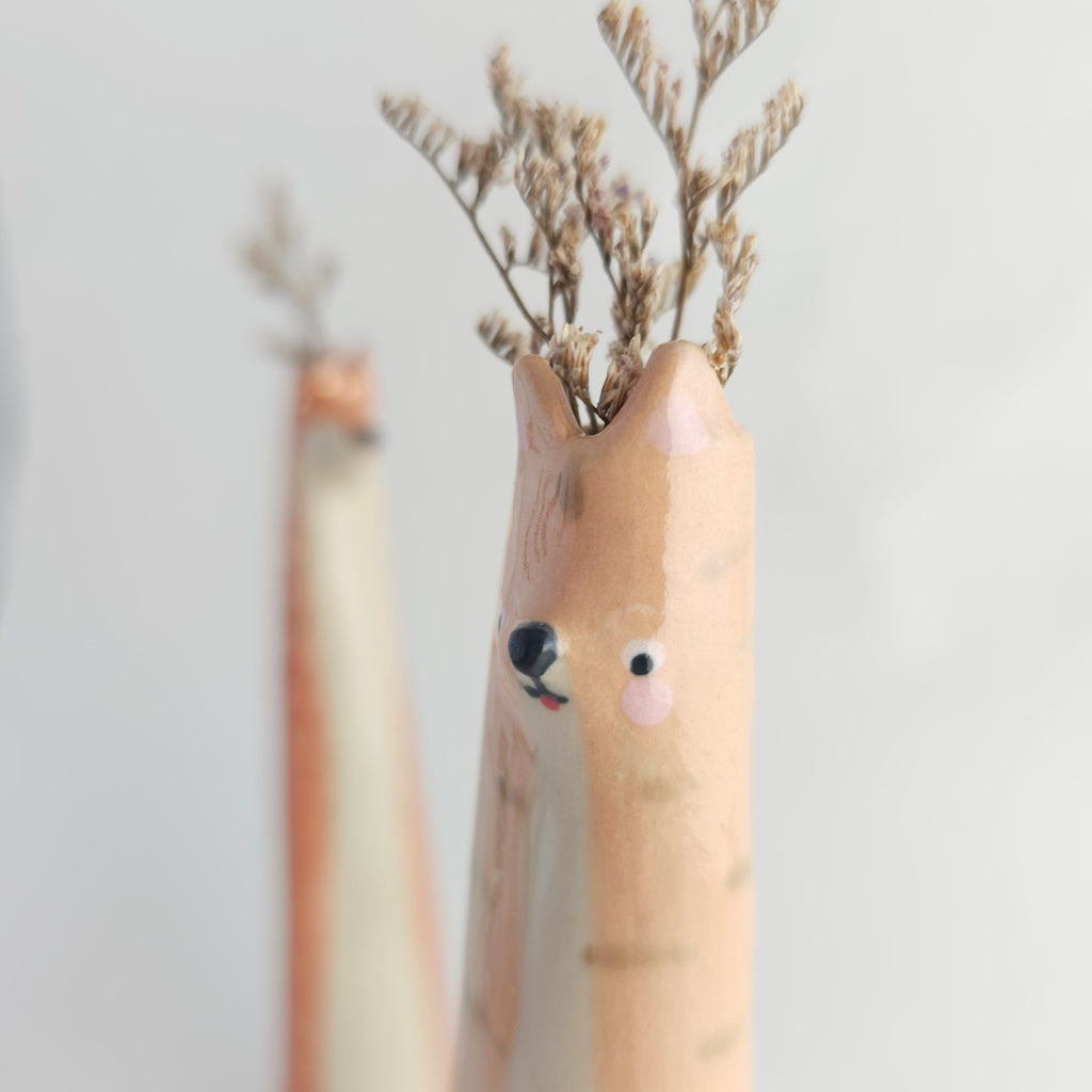 Fudge the Wonky Kitty Vase