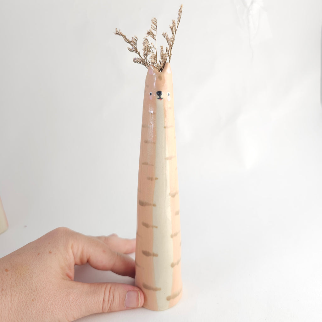 Fudge the Wonky Kitty Vase