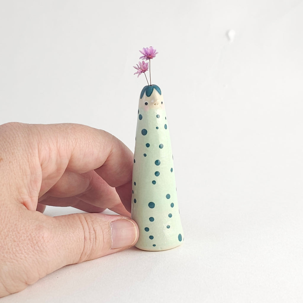 Sammy the Tiny Wonky Vase