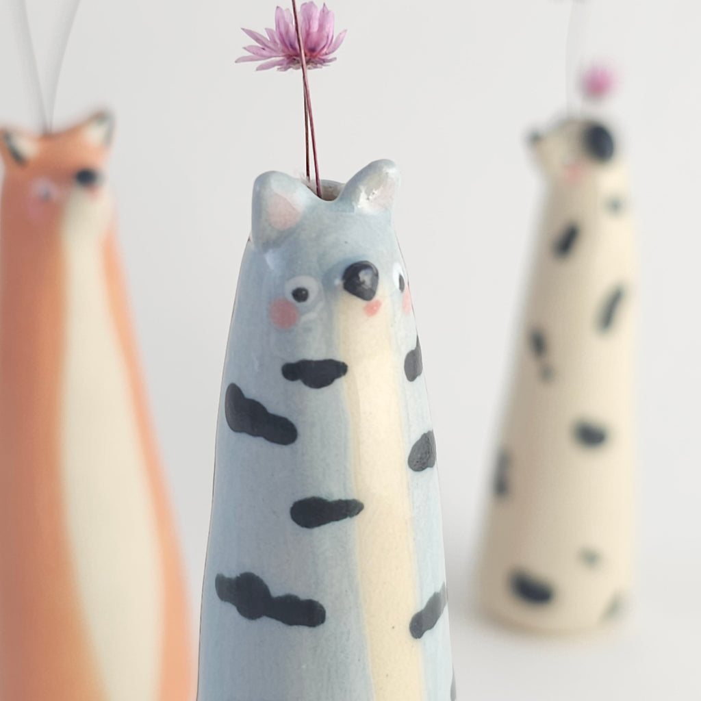Poppy the Tiny Wonky Vase