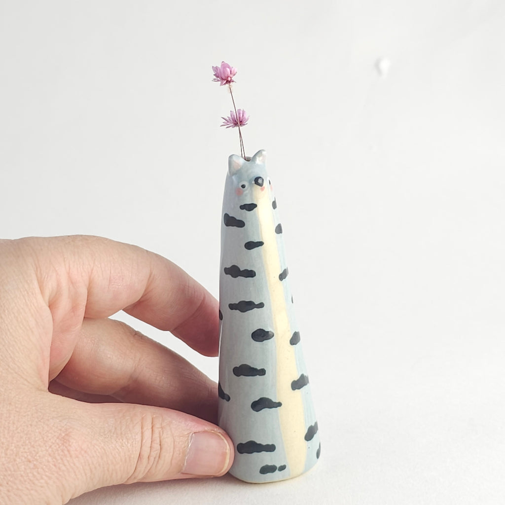 Poppy the Tiny Wonky Vase