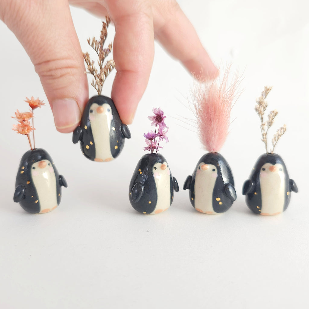 Mini Flower Penguin