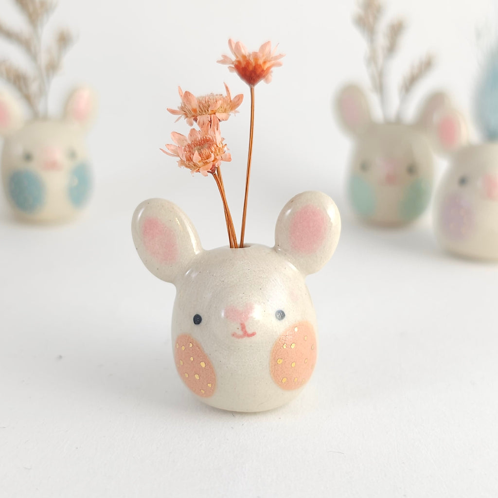 Mini Flower Bunny (4 colors available)