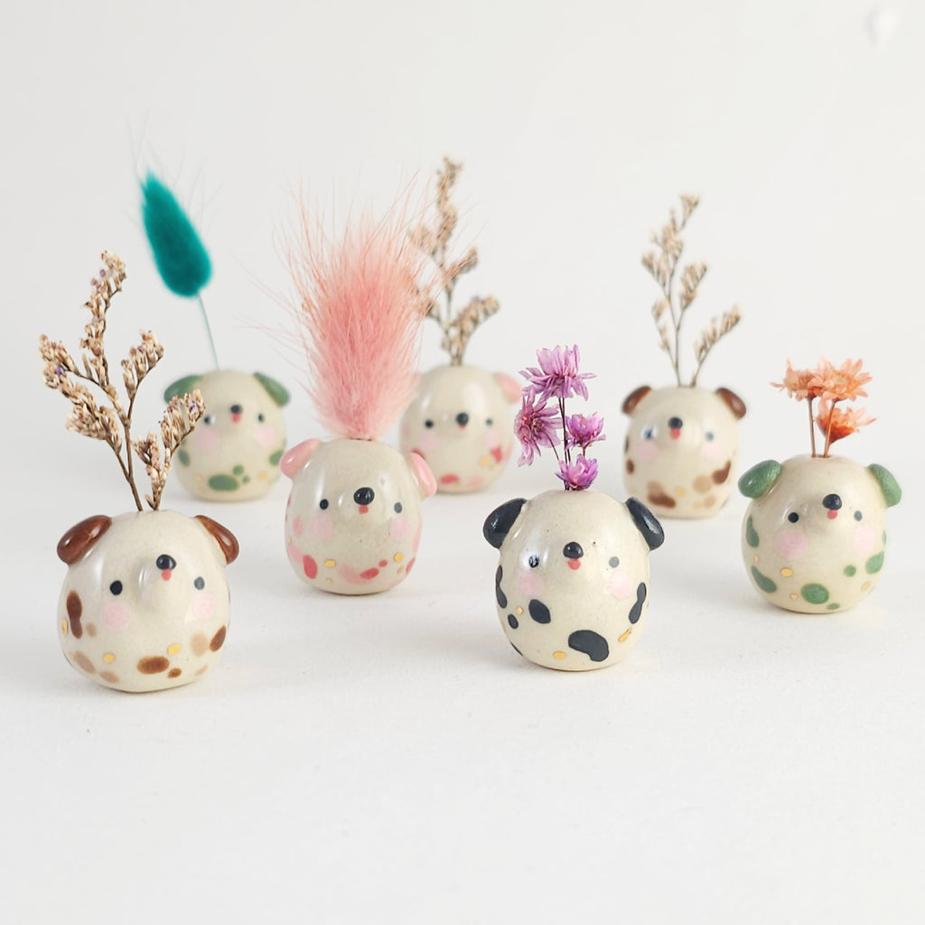 Mini Flower Pup (4 colors available)