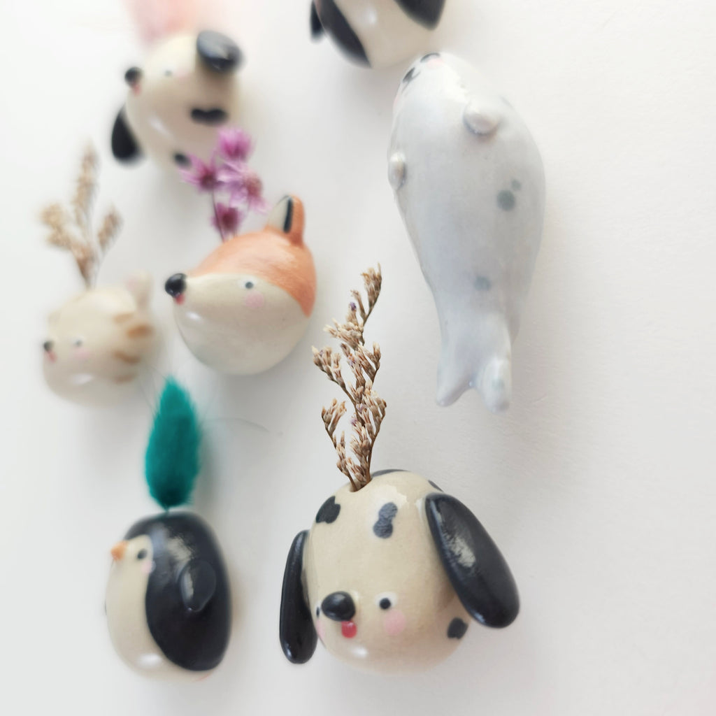 Flower Pup Magnet