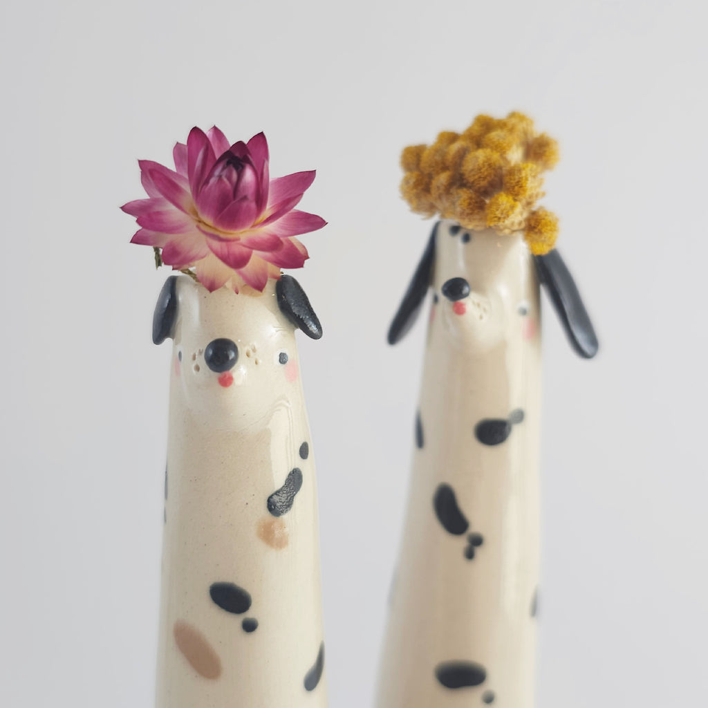 Mel the Wonky Pup Vase